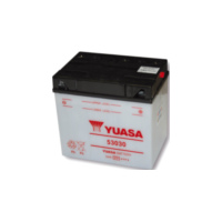YUASA Battery 53030 (BMW) without acid pack fitting for BMW R  100 247E 1991, 60 PS, 44 kw
