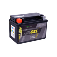 Akku INTACT Bike Power GEL Batterie YTX9-BS passend für Aprilia Habana  125 PM000 2001, 10,2 PS, 7,5 kw