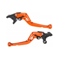 probrake Kupplungs- & Bremshebelset MIDI, orange 405-H250R46-OR passend für Honda CB Neo Sports CafeABS 300 NC55 2021, 31 PS, 22,7 kw