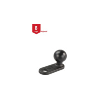 RAM Mounts Motorrad Basisbefestigung mit 11 mm Bohrung - B-Kugel (1 Zoll) passend für Aprilia Habana Custom 125 PM010 2000, 8 PS, 6 kw
