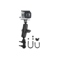 RAM Mounts GoPro Motorrad-Kamerahalterung - mit Basisbefestigung für Lenker/Bremse/Kupplung passend für Aprilia RS4 /Replica 50 TK000/VX000 2018, 5,4/2,7 PS, 4/2 kw