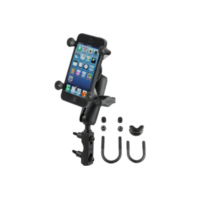 RAM Mounts Halterung für Motorräder mit X-Grip Universal Halteklammer für Smartphones passend für Aprilia RS4 /Replica 50 TK000/VX000 2018, 5,4/2,7 PS, 4/2 kw
