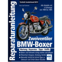 Motorbuch Repair manual for: BMW Boxer two-valve with U-swing 1969-1985 fitting for BMW R  100 247E 1991, 60 PS, 44 kw