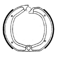 FERODO Brake shoes FSB 700 fitting for BMW R  100 247E 1991, 60 PS, 44 kw