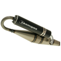 Schalldämpfer Auspuff Tecnigas Next-R für Minarelli stehend 12113 passend für Aprilia Amico  50 HV 1995, 2,7 PS, 2 kw