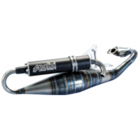 exhaust Polini For Race 4 TWD for Minarelli horizontal LC 200.0297 fitting for Aprilia SR RacingHorizontaler Zylinder 50 MZL10 1999, 4,5 PS, 3,3 kw