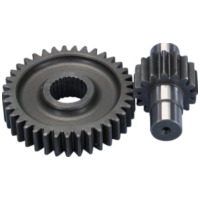 secondary transmission gear up kit Polini 16/37 17.7mm for Piaggio 50 2T -1998 202.1362