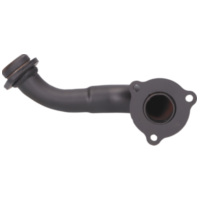Birne Auspuffkrümmer schwarz offen für Aprilia RS4 50 Euro4 2018- 39554 passend für Aprilia RS4 /Replica 50 TK000/VX000 2018, 5,4/2,7 PS, 4/2 kw