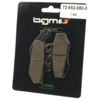 Brake pads -BGM 76.8x41.8/94.5x42mm- for: Gilera Runner 125-200 FX/FXR/VX/VXR wi