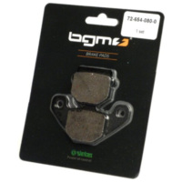 Brake pads -BGM 47.4x37/85x42mm- for: Gilera Runner, Piaggio NRG, Peugeot (Heng passend für Aprilia RS4 /Replica 50 TK000/VX000 2018, 5,4/2,7 PS, 4/2 kw