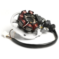 Zündung BGM Original Grundplatte Minarelli 50ccm (Yamaha) horizontal 60cm Kabel 51529 passend für Aprilia Scarabeo  50 HS 1996, 3,1 PS, 2,3 kw