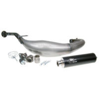 Schalldämpfer Auspuff Turbo Kit Carreras 80 für Derbi D50B0, EBE, EBS CARR11