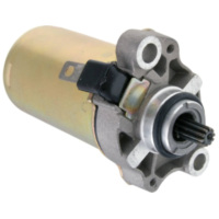 Starter Anlassermotor für 10 Zähne für Aprilia, Derbi, Piaggio, Vespa 50ccm 4-Takt, Purejet, D50B0 IP33167 passend für Aprilia RS4 /Replica 50 TK000/VX000 2018, 5,4/2,7 PS, 4/2 kw