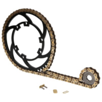 Kettenkit Kettensatz kurz Premium 11/62 Zähne für Aprilia SX, RS, Derbi GPR R, Nude, Senda 50 SM DRD, HYP, Gilera SMT MST-KS-1PB passend für Aprilia RS4 /Replica 50 TK000/VX000 2018, 5,4/2,7 PS, 4/2 kw