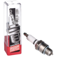 Zündkerze Naraku Iridium 14-R8-SIR (BR8HIX) mit schraubbaren Kerzenstecker Anschluss NK14-R8-SIR passend für Aprilia Area 51 KAT 50 MYG00 1999, 4,1 PS, 3 kw