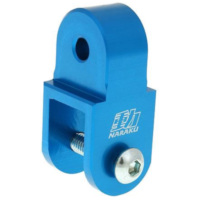 shock extension Naraku 40mm blue NK304.04 fitting for Aprilia SR RacingHorizontaler Zylinder 50 MZL10 1999, 4,5 PS, 3,3 kw