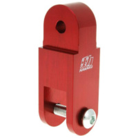 shock extension Naraku 60mm red NK304.05 fitting for Aprilia SR RacingHorizontaler Zylinder 50 MZL10 1999, 4,5 PS, 3,3 kw