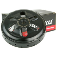 Kupplungsglocke Naraku R-Vent 107mm für Minarelli NK900.70 passend für Aprilia Scarabeo  50 HS 1996, 3,1 PS, 2,3 kw