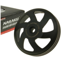 Kupplungsglocke Naraku V.2 CNC 107mm für Minarelli NK901.18 passend für Aprilia Scarabeo  50 HS 1996, 3,1 PS, 2,3 kw