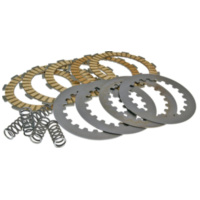 Lamellen Kupplungsscheiben Set Polini verstärkt 5-Reibscheiben-Kupplung für Derbi Senda GPR, Aprilia RS RX SX, Gilera RCR, SMT E passend für Aprilia RS4 /Replica 50 TK000/VX000 2018, 5,4/2,7 PS, 4/2 kw