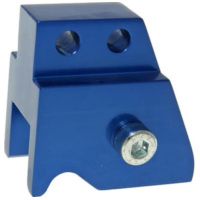 shock extender CNC 2-hole adjustable mounting - blue for Minarelli VC21303