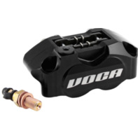 Bremszange Bremssattel VOCA Racing G-Force 4 Kolben schwarz VCR-RD18/BK
