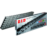 DID X-Ringkette 525ZVMX2/108 Kette offen mit Nietschloss passend für Aprilia RSV4 Factory 1000 RK000 2009, 180 PS, 132 kw